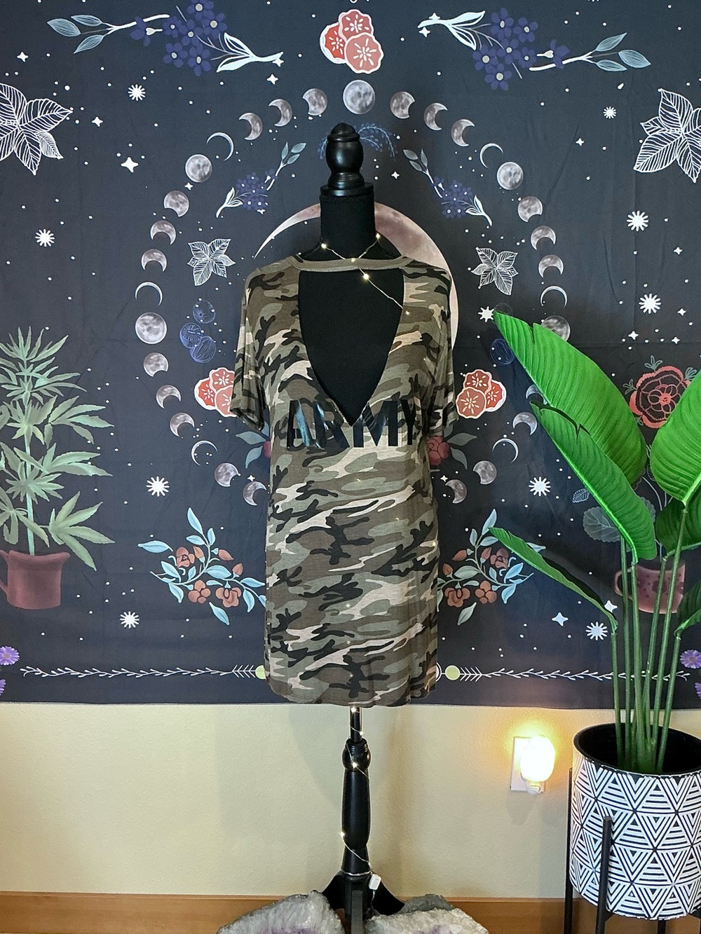 Cut-Out Army Tunic 🖤
